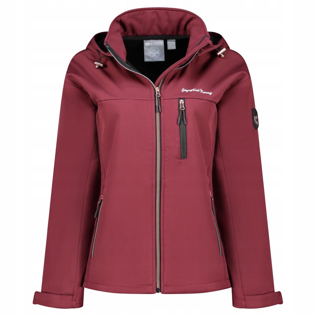 Geographical Norway bunda dámská Tounia Lady sofsthell L bordó