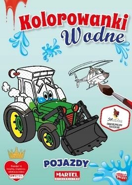 

Kolorowanka wodna Pojazdy