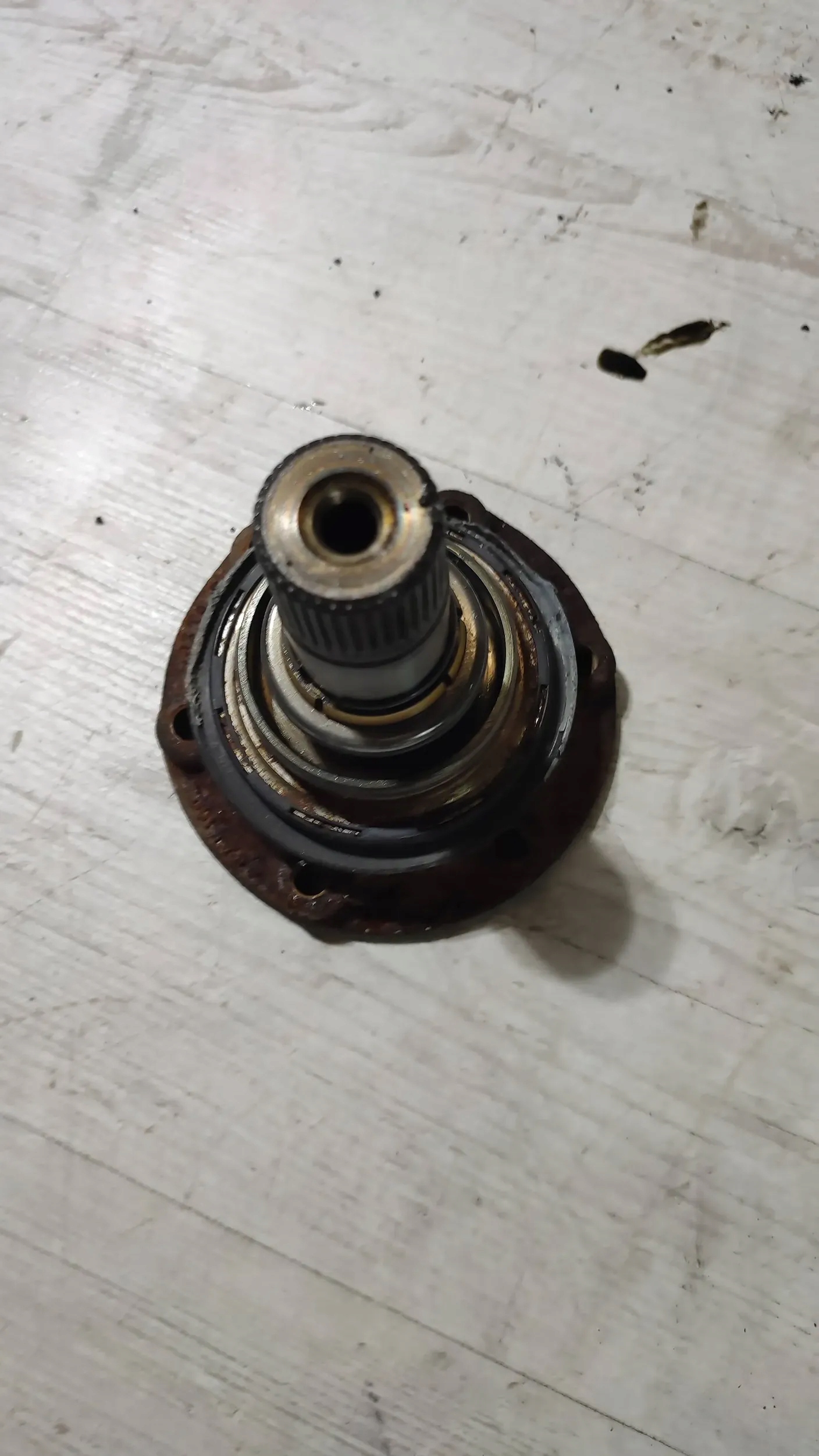 Audi TT 8J 13r 2.0tdi Support plaque Demi axe