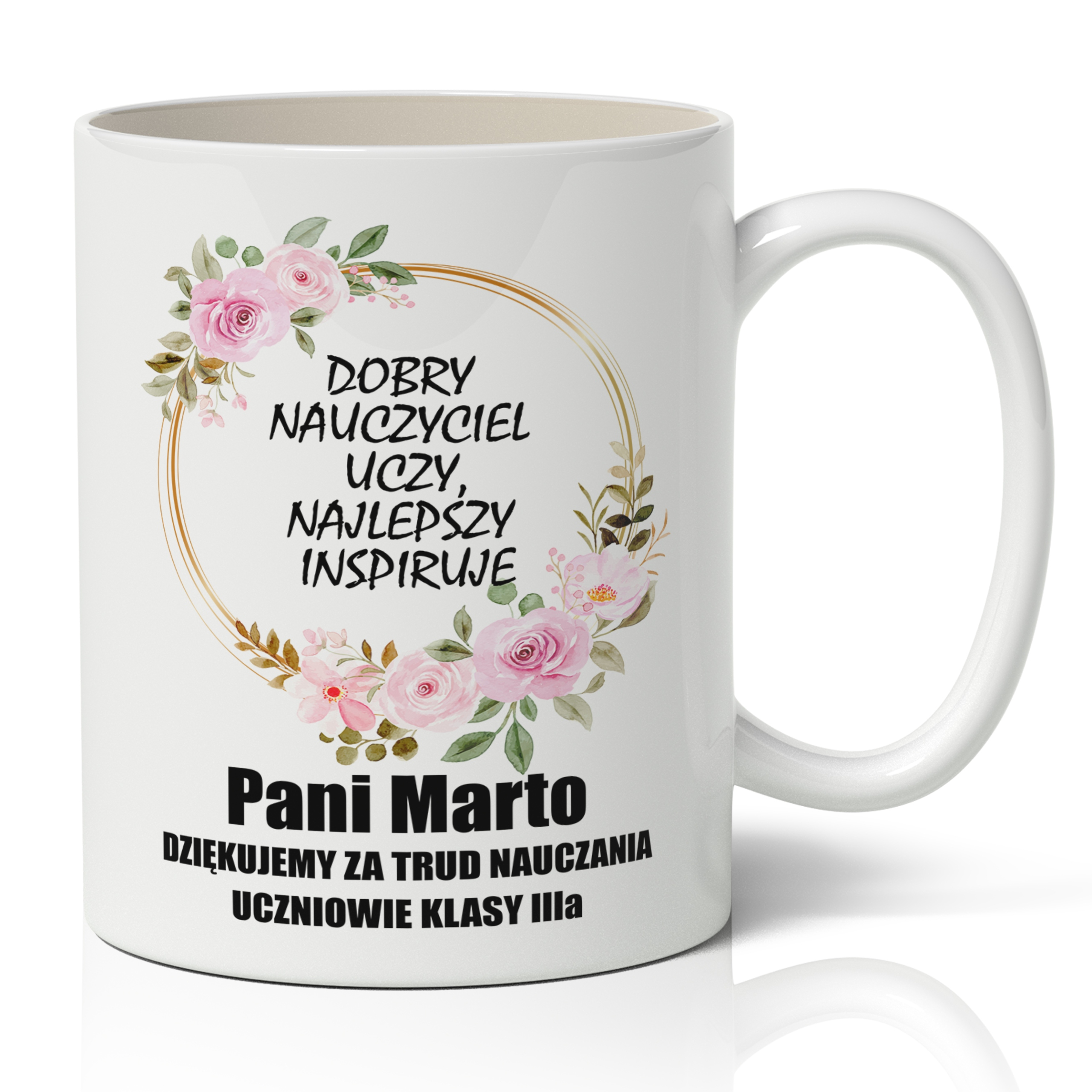

Kubek Dzień Nauczyciela 07 +imię