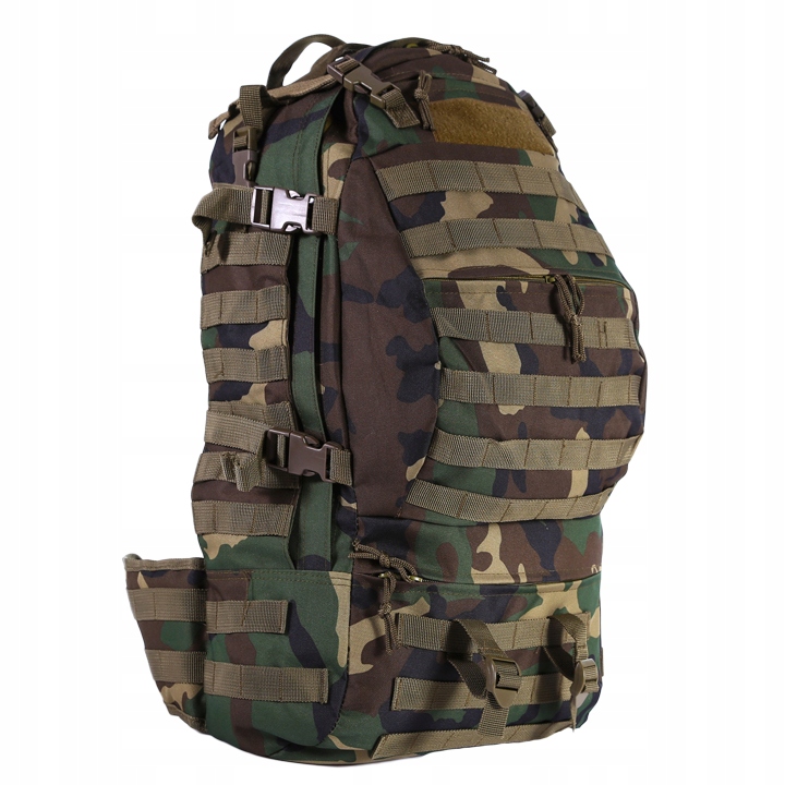 Plecak Wojskowy Taktyczny Molle Camo Cargo 32l Woodland