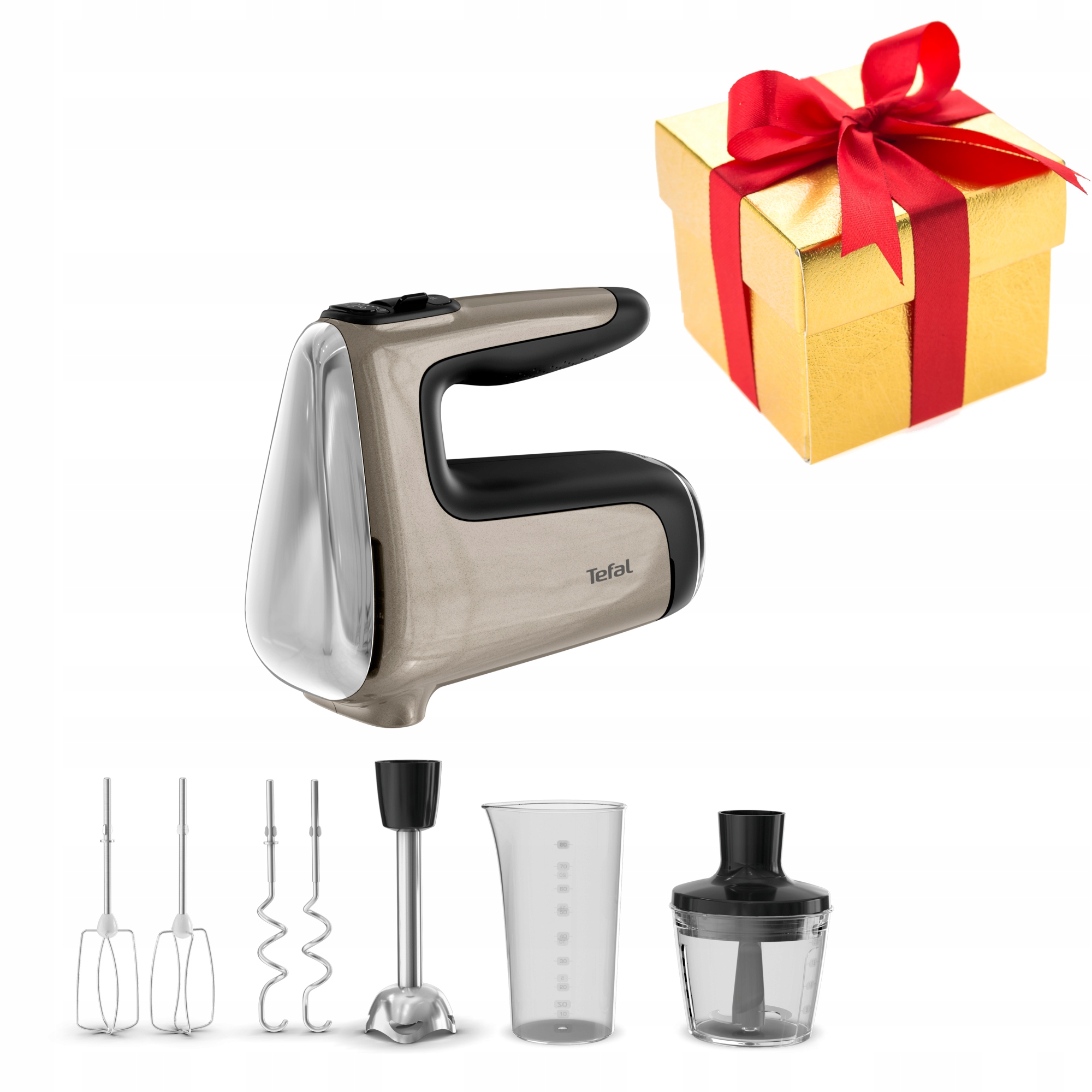 Mikser ręczny Tefal Powermix Silence HT663AF0 4w1 blender 850 W 6 prędkości