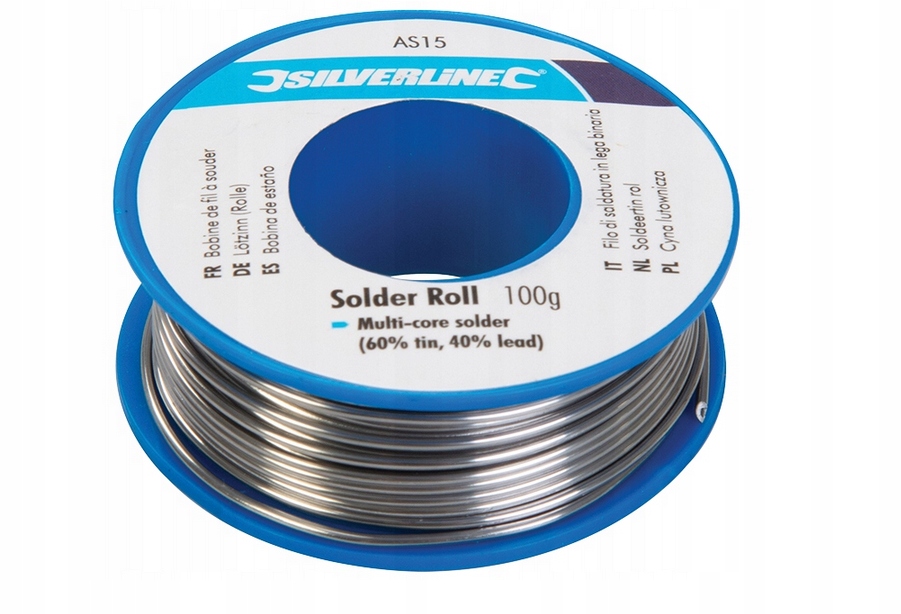

Cyna Lutownicza 100 G Silverline AS15