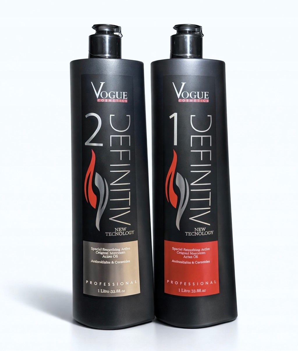 Sada Pro Keratinové Narovnání Vlasů Vogue Definitiv Keratin