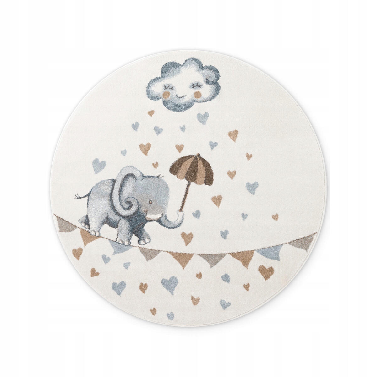 160x160 (průměr) kruh Dětský kusový koberec Villeroy & Boch Boho Kids 10630