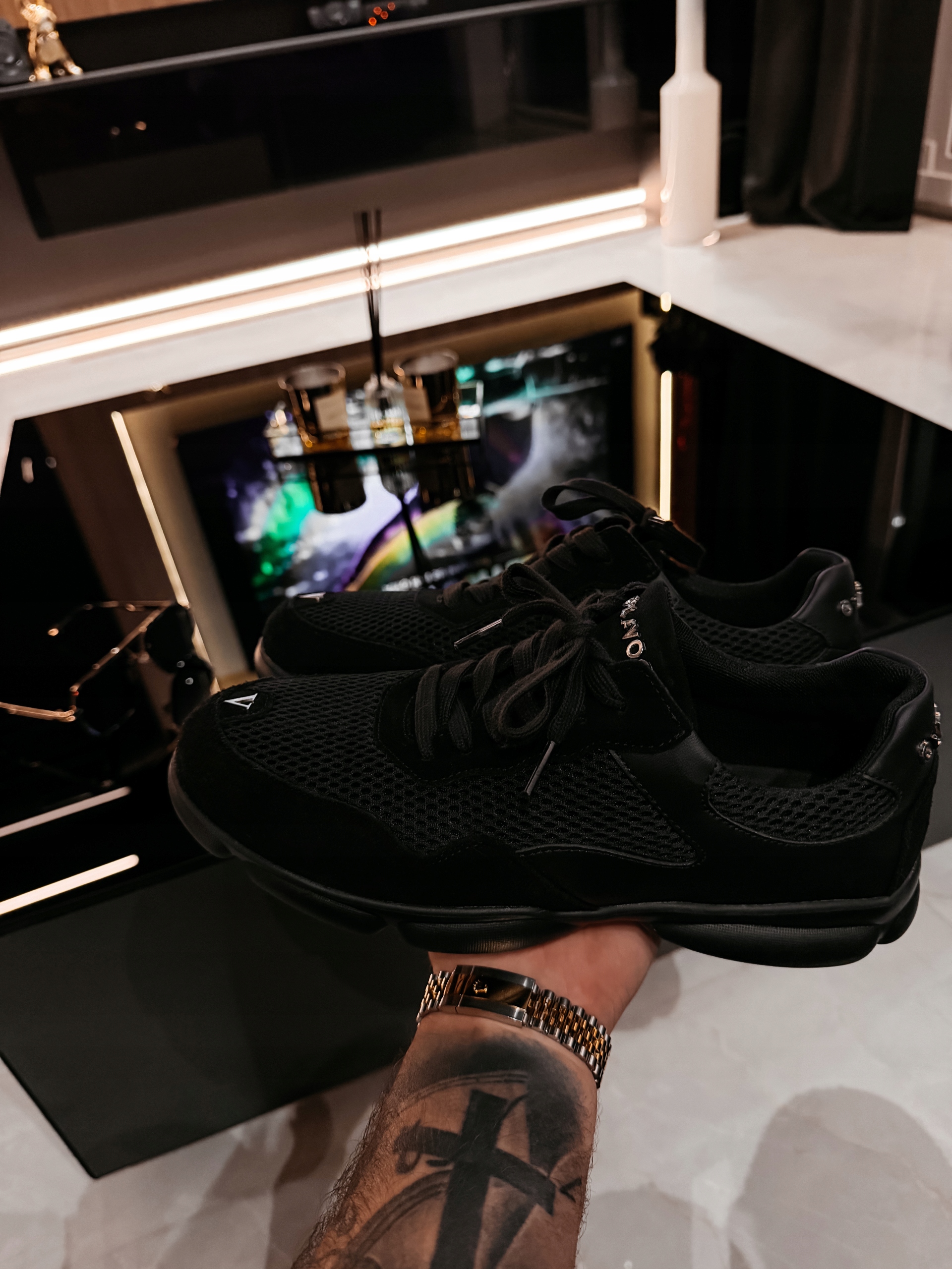 Pánské Tenisky Robson Olavoga Černé 44