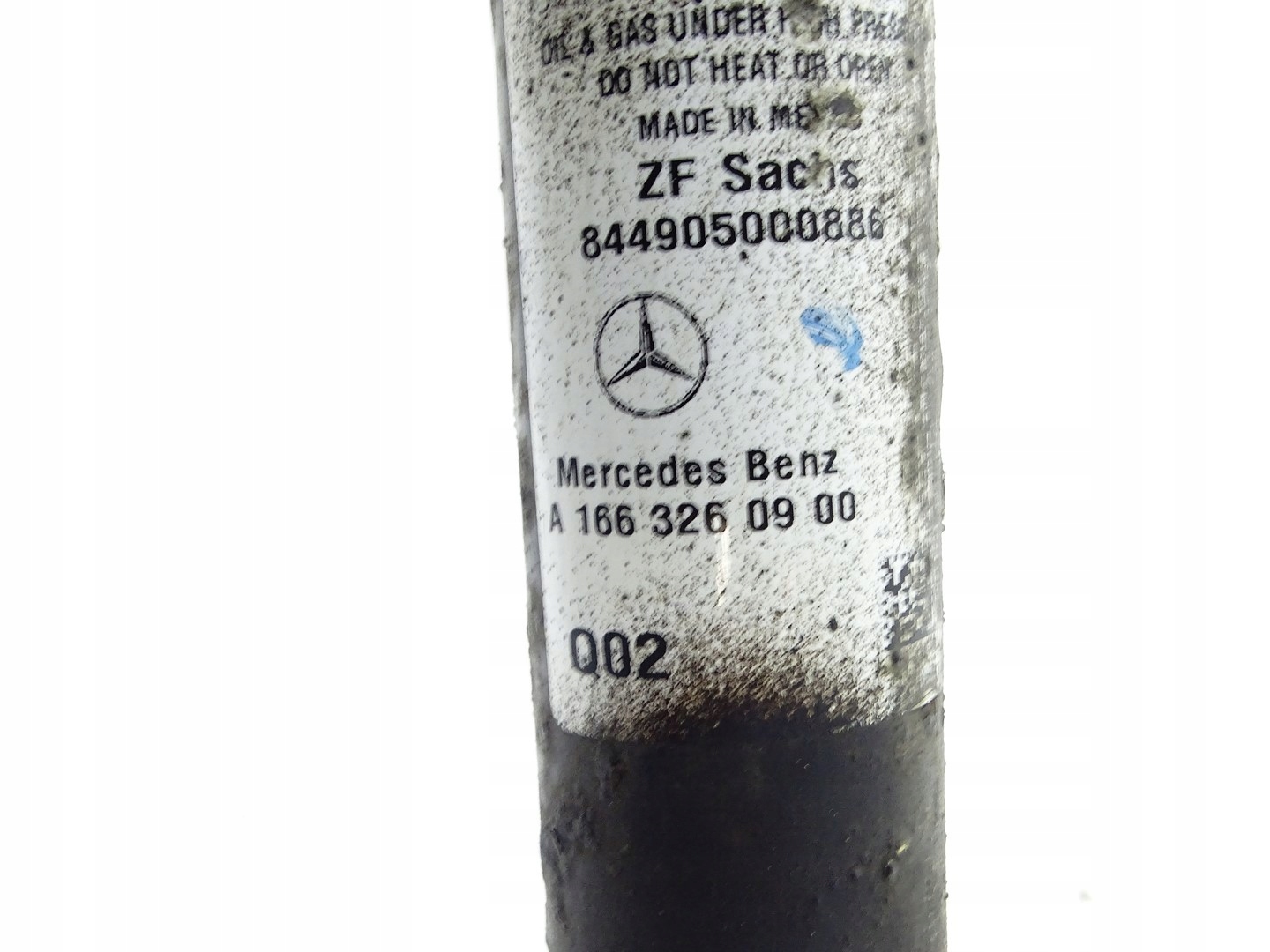 shock absorber right rear part rear MERCEDES ML W166 A1663260900