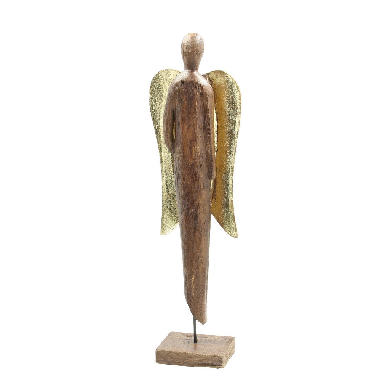 Dekoria Figurka Angel 60 cm, hnedá