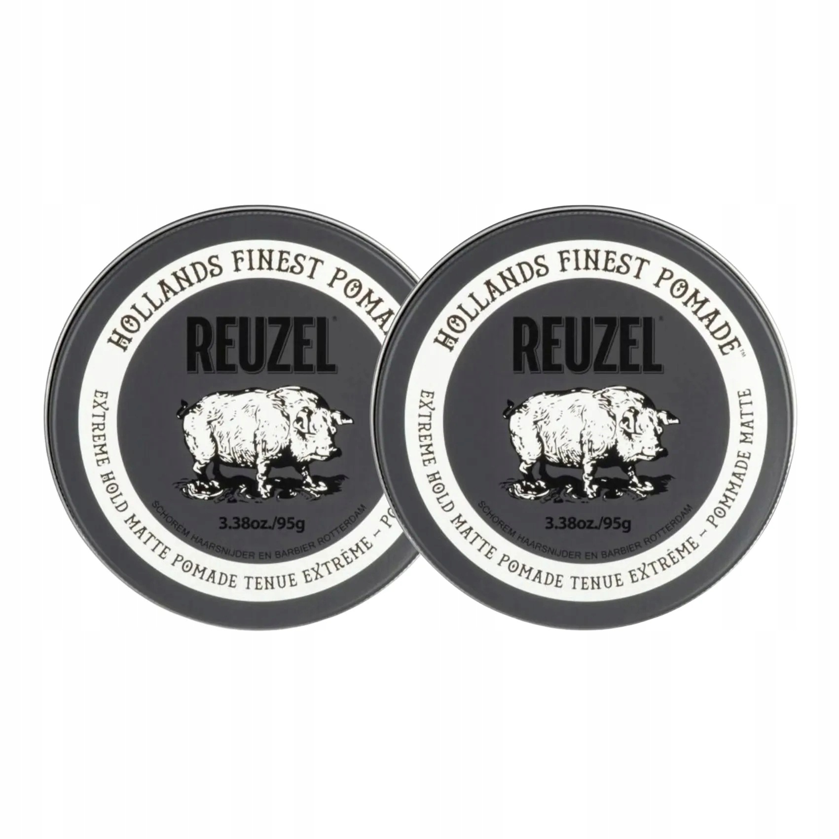 2x Reuzel Extreme Hold Matte silná pomáda pro styling vlasů 95 g