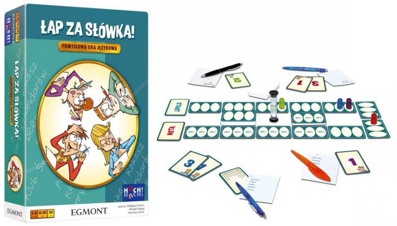 Edukacyjne Gry Planszowe Planszówka Dla 9 Latka Łap za słówka Pomysłowa Gra