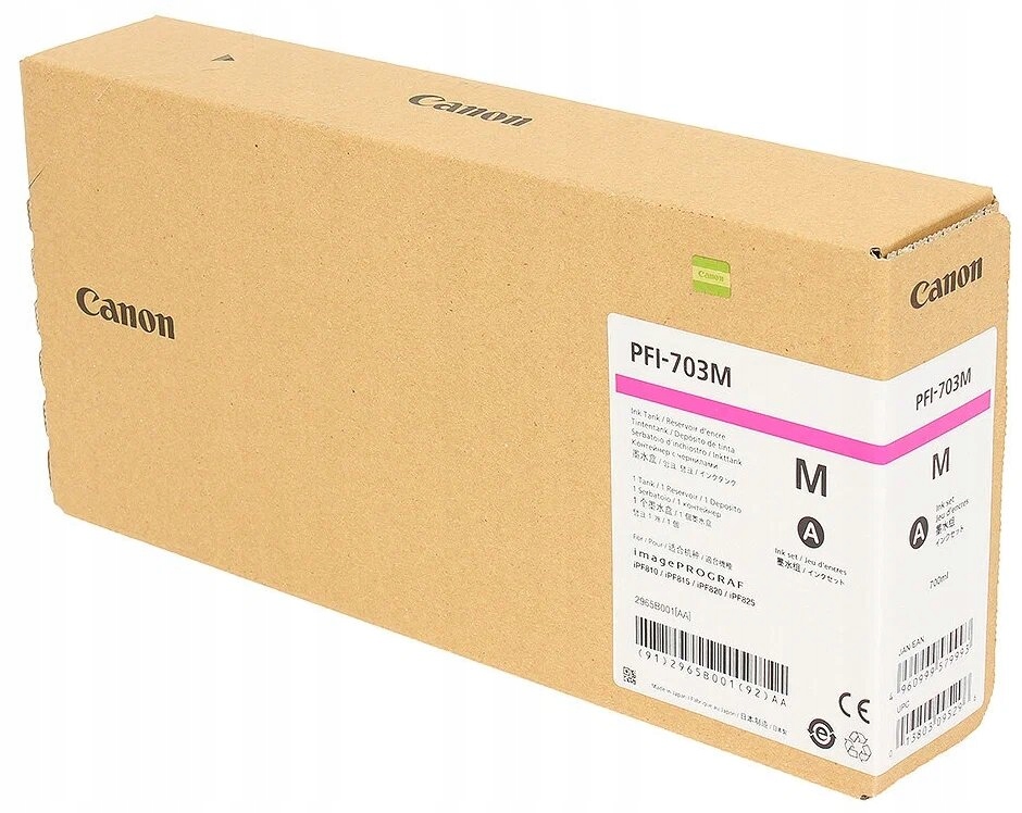 Originálny atrament PFI-703M 2965B001 Canon imagePROGRAF 810 815 820 825