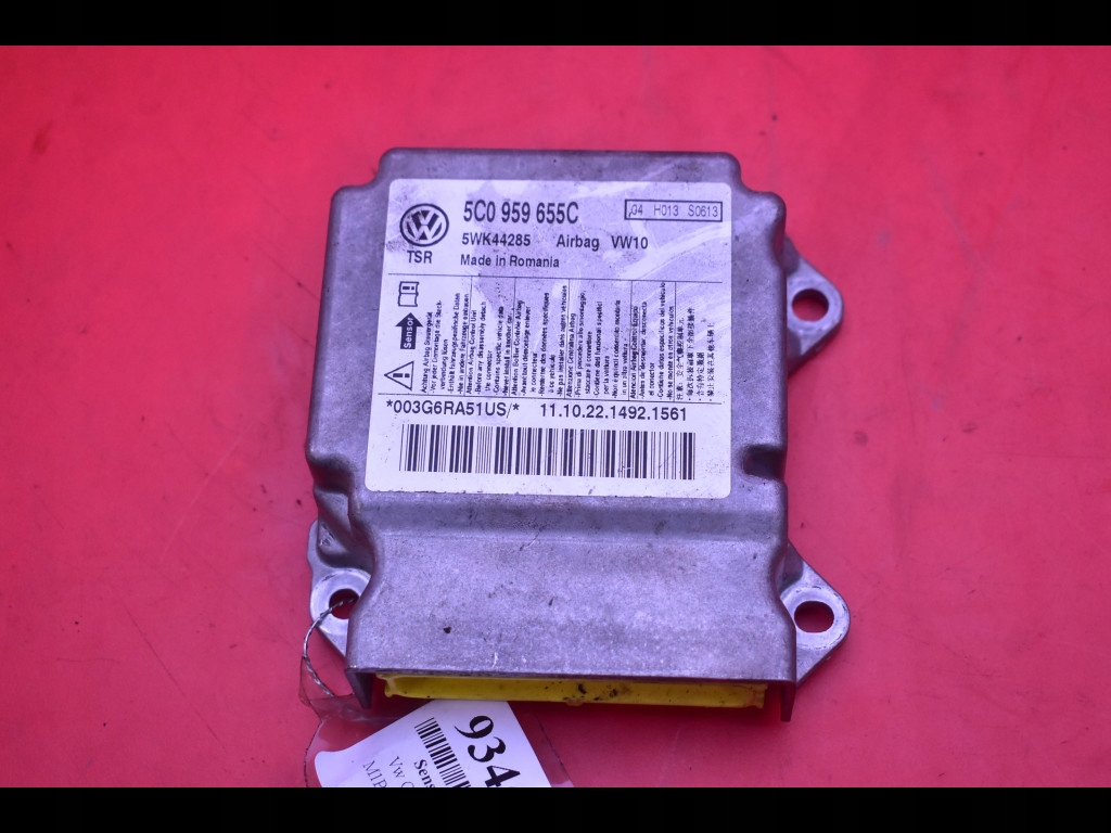 SENSOR modulo airbag airbag 5C0959655C VW GOLF 6 VI KOMBI 08-15