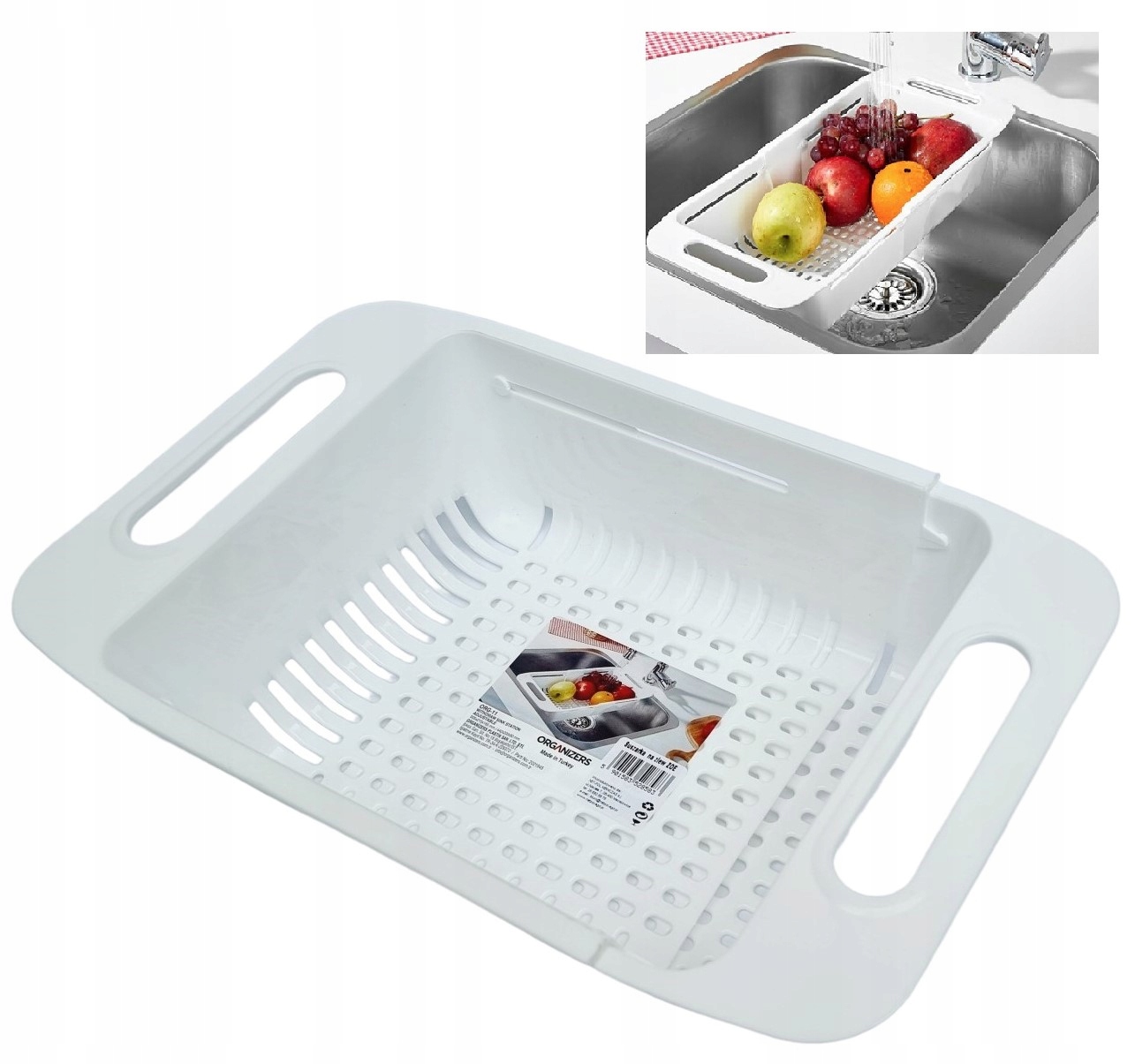 

Durszlak Rozsuwane Sito Na Zlew Do Warzyw Owoców