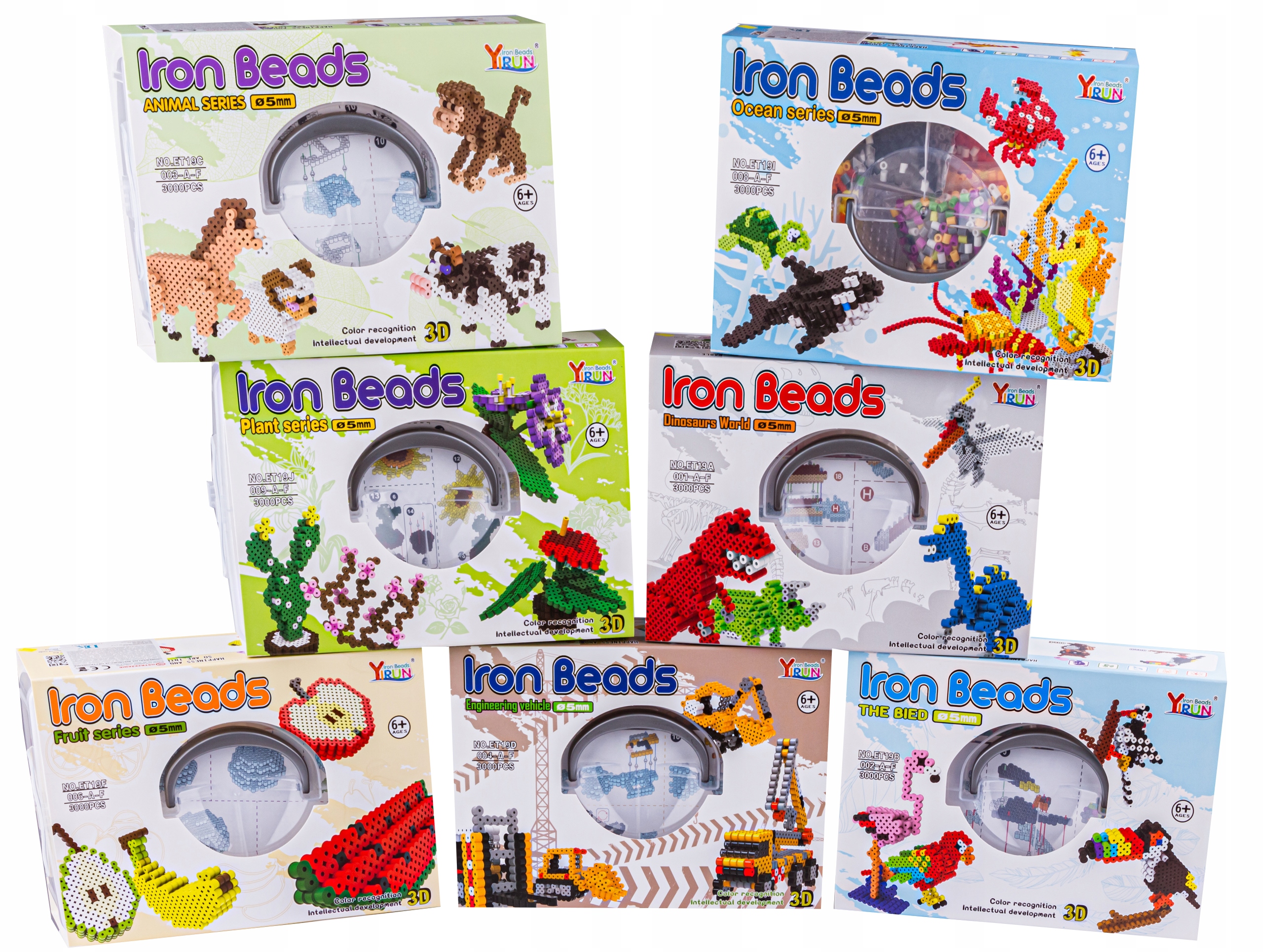 3D Koraliki do prasowania KOPARKA Auto Prasowanka Bohater brak