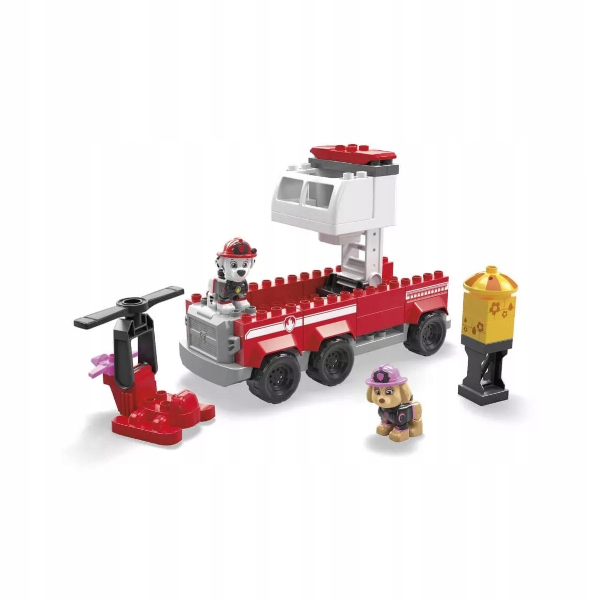 PSI PATROL KLOCKI STRAŻ WÓZ MEGA ZESTAW 2w1 HHN05 Typ klocki konstrukcyjne