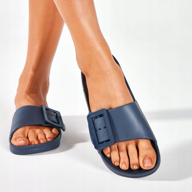 KLAPKI DAMSKIE BIG STAR NA PLAŻE BASEN PO DOMU Materiał zewnętrzny guma