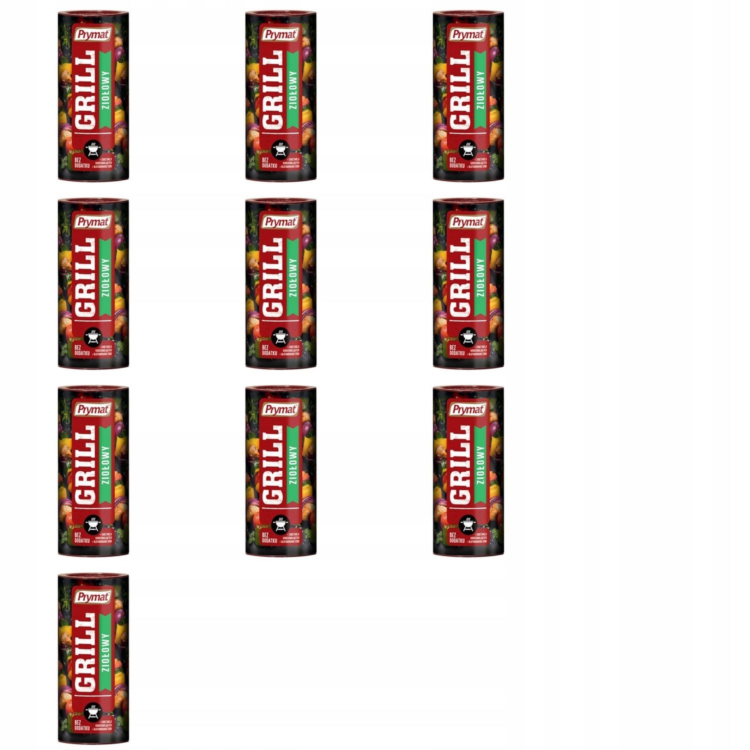 10 x 80 g Prymat Koření bylinkový gril Karton