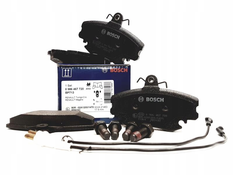 BOSCH TARCZE+KLOCKI PRZÓD RENAULT CLIO II KANGOO Numer katalogowy części 0 986 479 B21