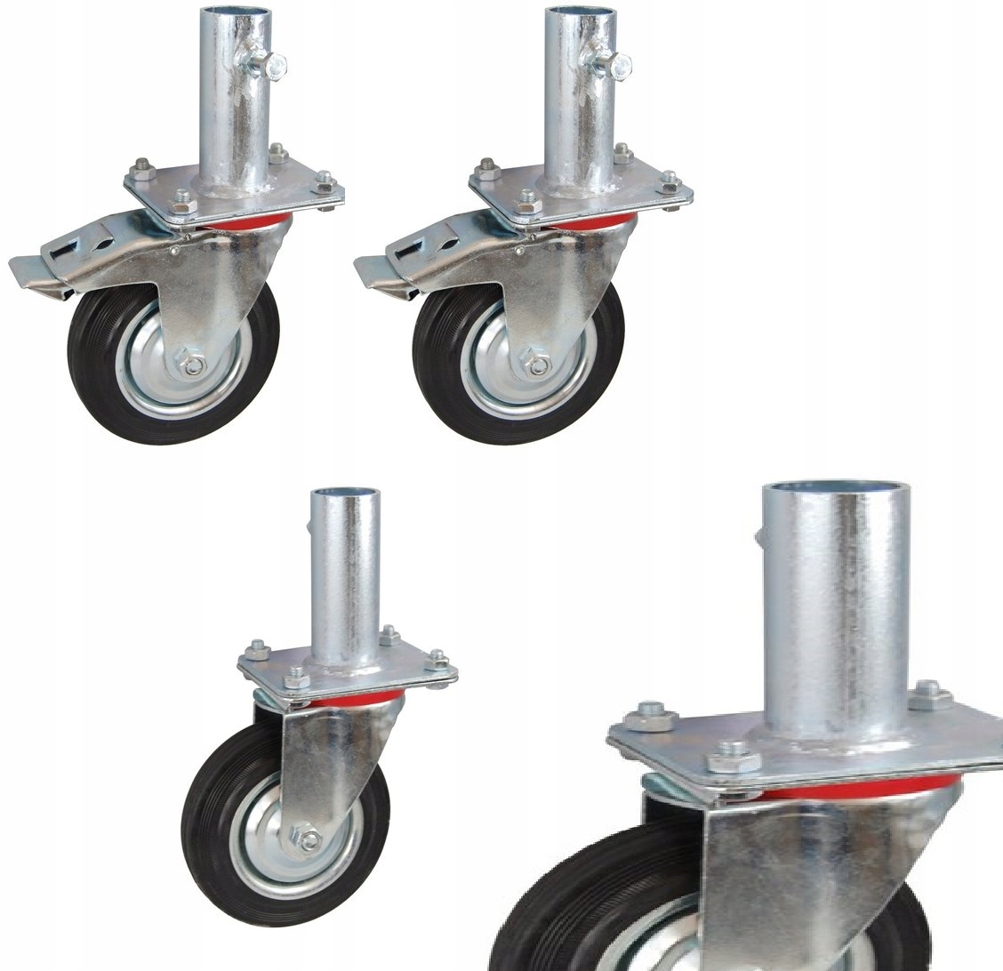 KOłA 4 Szt Rusztowania warszawskie koło kółka 125