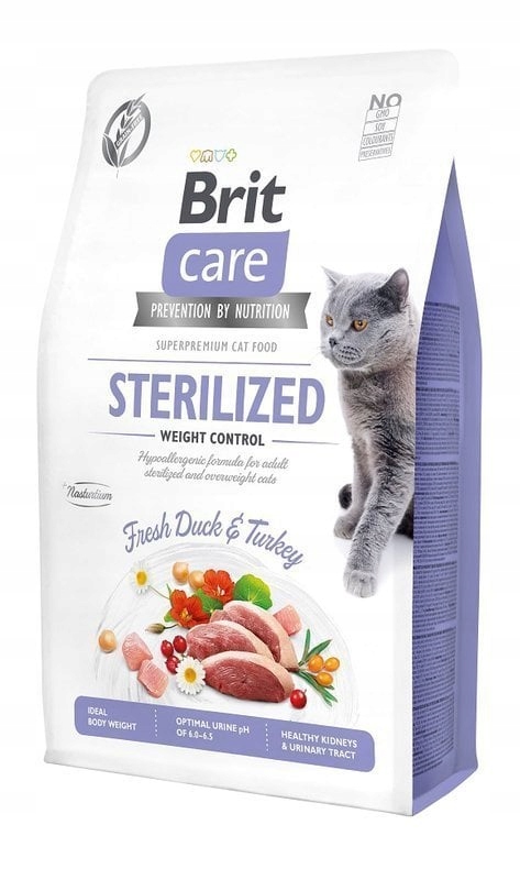 Levně Brit Care Cat Grain-Free Sterlized Weight Control 7 kg