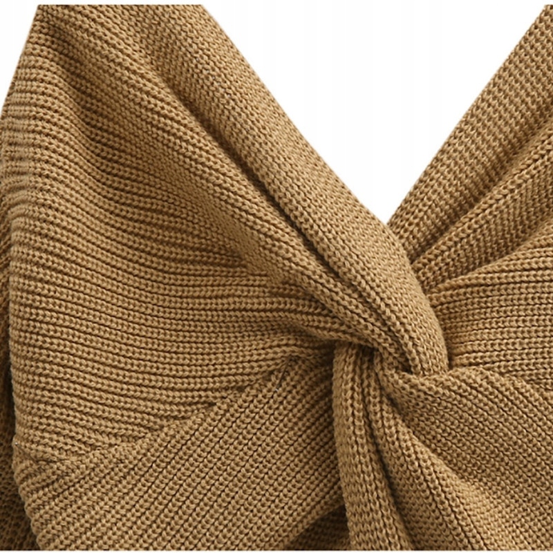 MODNY CIEPŁY KOBIECY SWETER PONCZO NARZUTKA KOLORY Wzór dominujący bez wzoru