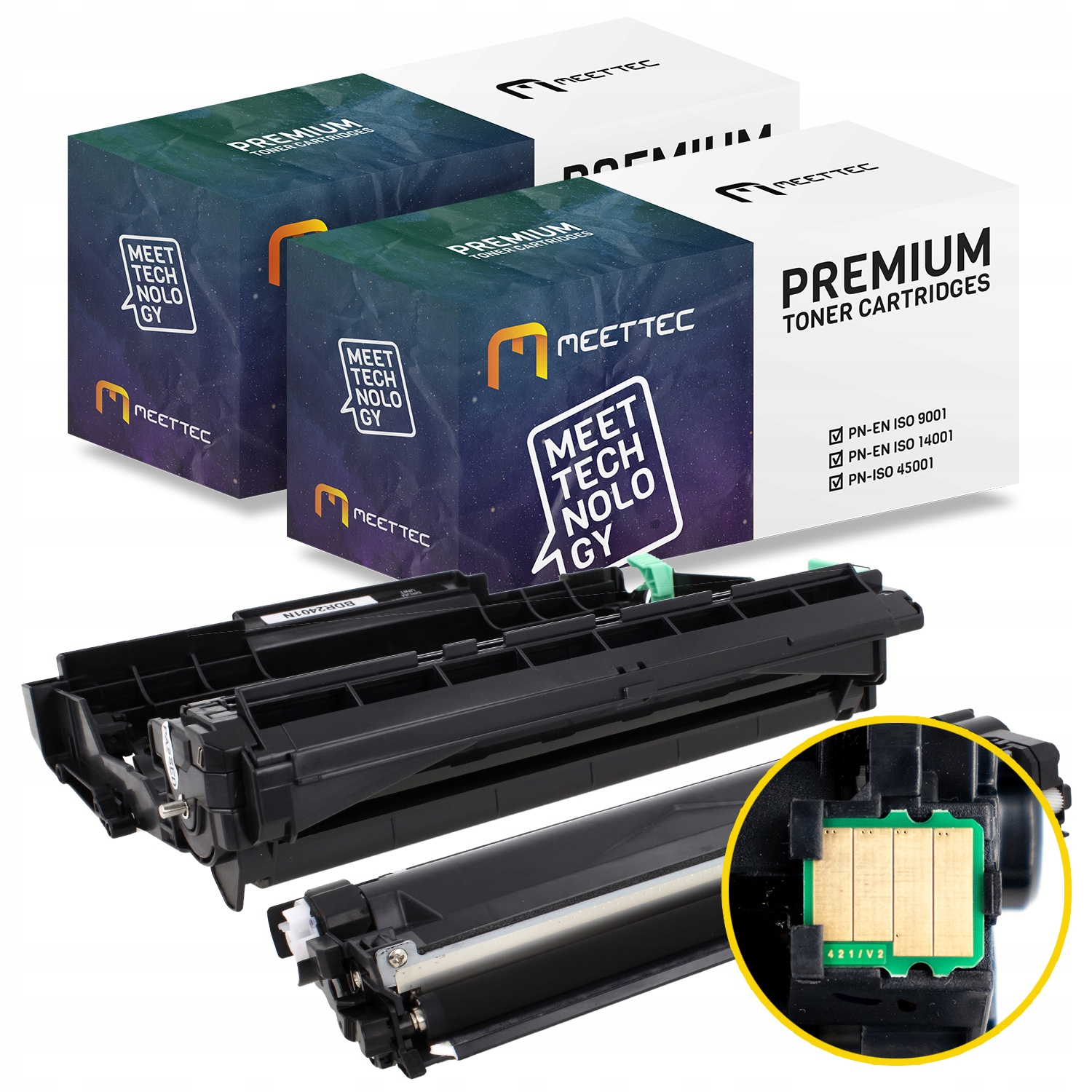 

Zestaw zamienników Toner Bęben TN2421 DR2401
