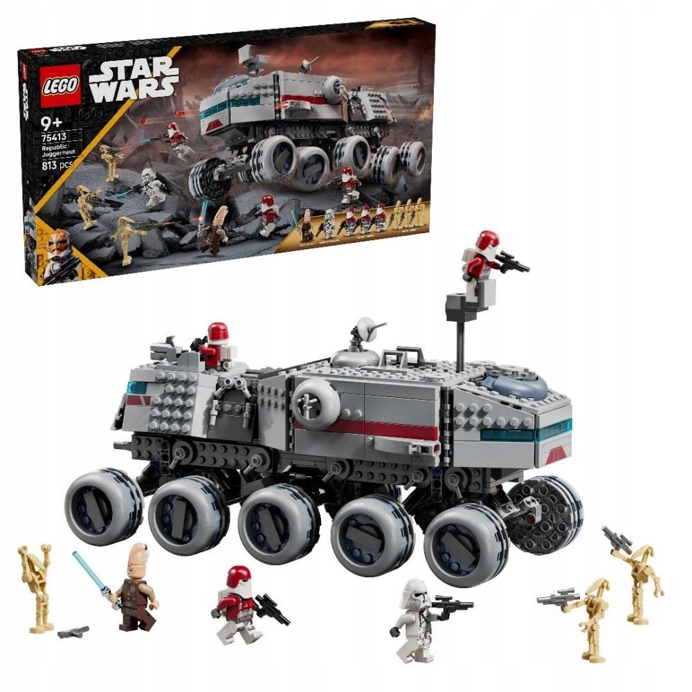 Lego(r) Star Wars 75413 Tank Republiky Juggernaut