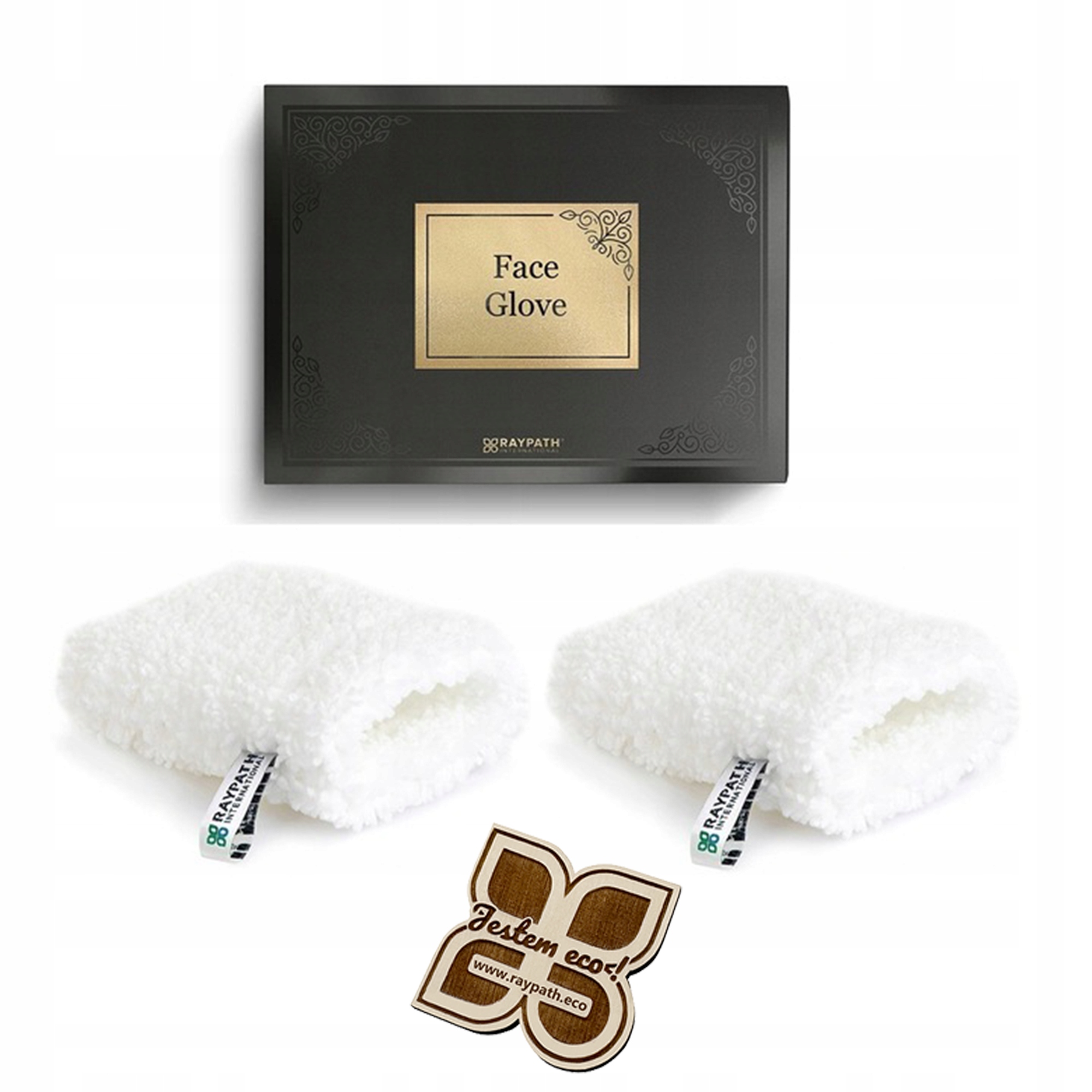 Raypath Čisticí odličovací přípravky Face Glove Duo 2 ks