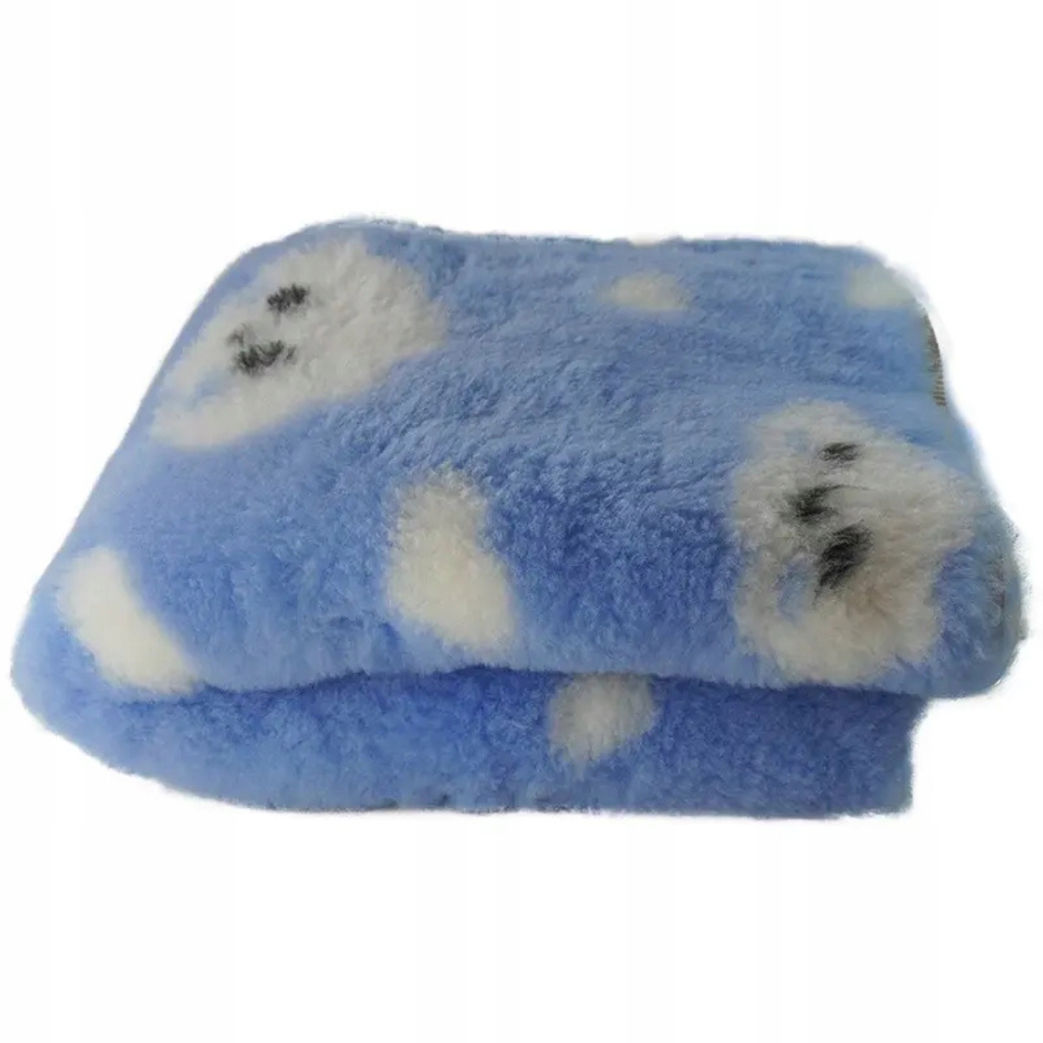Levně pelíšek Dry Bed 28mm protiskluzové modré s veselými obláčky