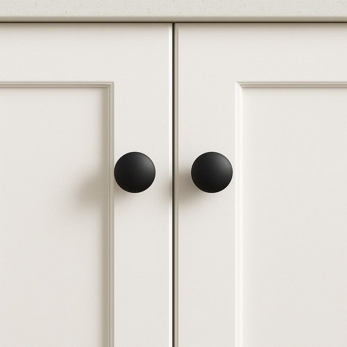 UCHWYTY MEBLOWE GAŁKA UCHWYT MEBLOWY MATOWY 30mm UNIWERSALNE MATOWE 10SZT Szerokość produktu 2.6 cm