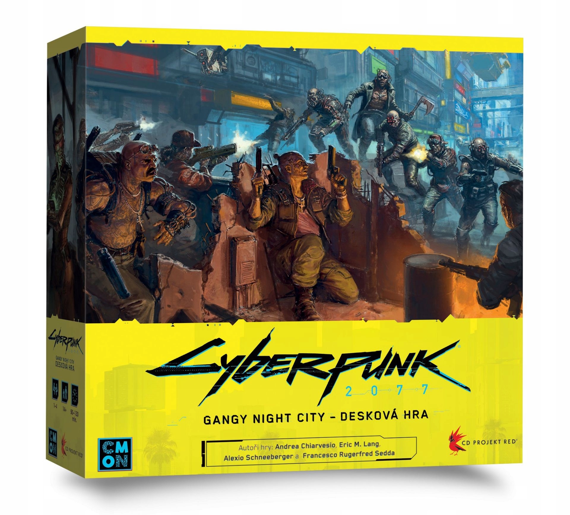 Asmodee Czech Republic Cyberpunk 2077: Gangy Night City Desková hra