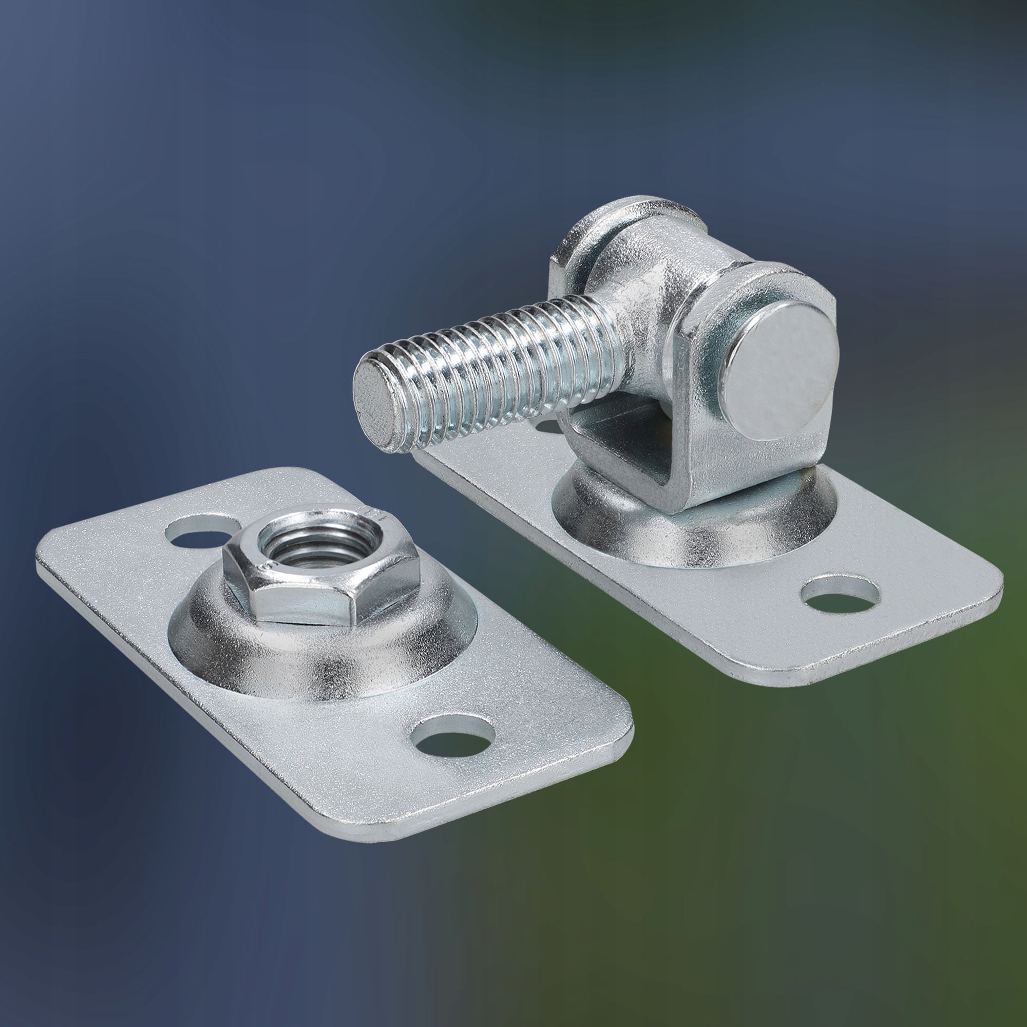 ZESTAW 2X ZAWIAS DWUSTRONNY M12 REGULOWANY PŁYTKA PRZYKRĘCANY BRAM FURTEK Waga produktu z opakowaniem jednostkowym 0.22 kg