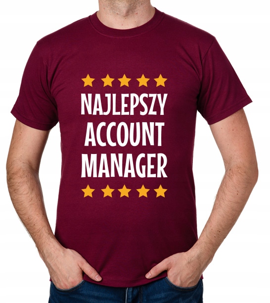 

koszulka Najlepszy Account Manager prezent