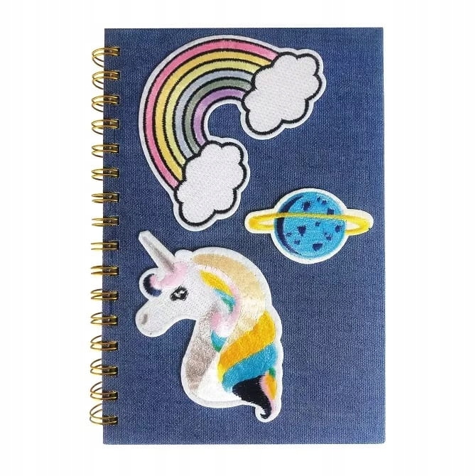 Notes STARPAK Rainbow Unicorn A5