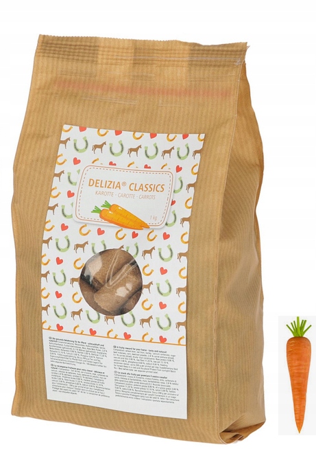 

Delizia Classic Smakołyk Dla Konia Marchewka 1KG