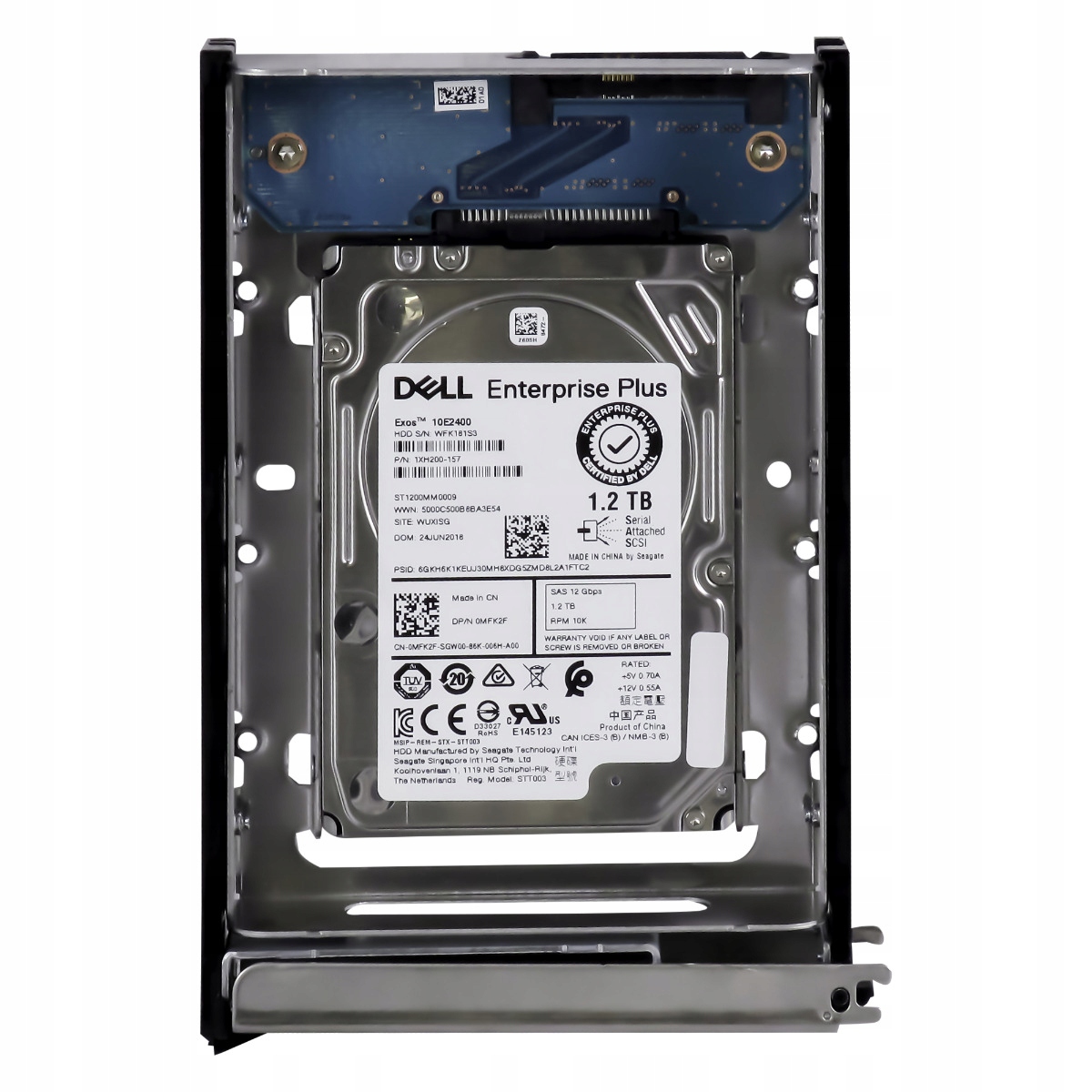 Dell 0MFK2F 1,2 Tb 10K 128 Mb SAS-3 3,5'' ST1200MM0009