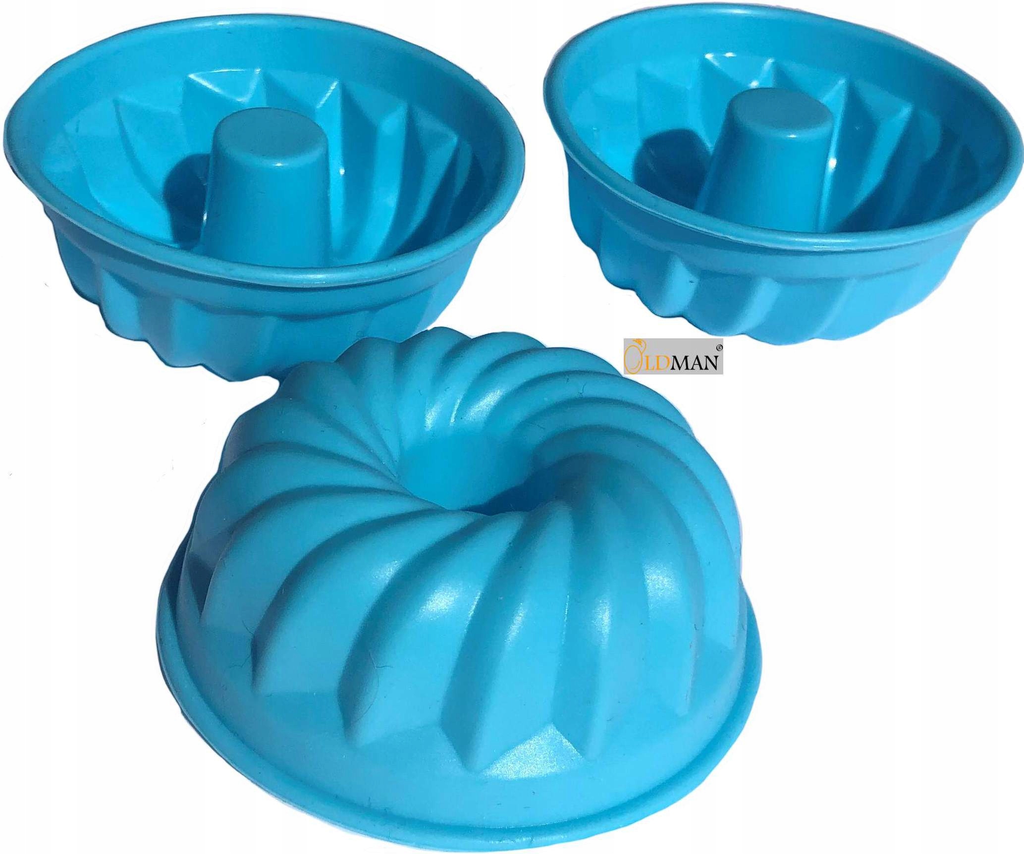 

Foremki Silikonowe 3 Na Babeczki Muffinki Muffiny