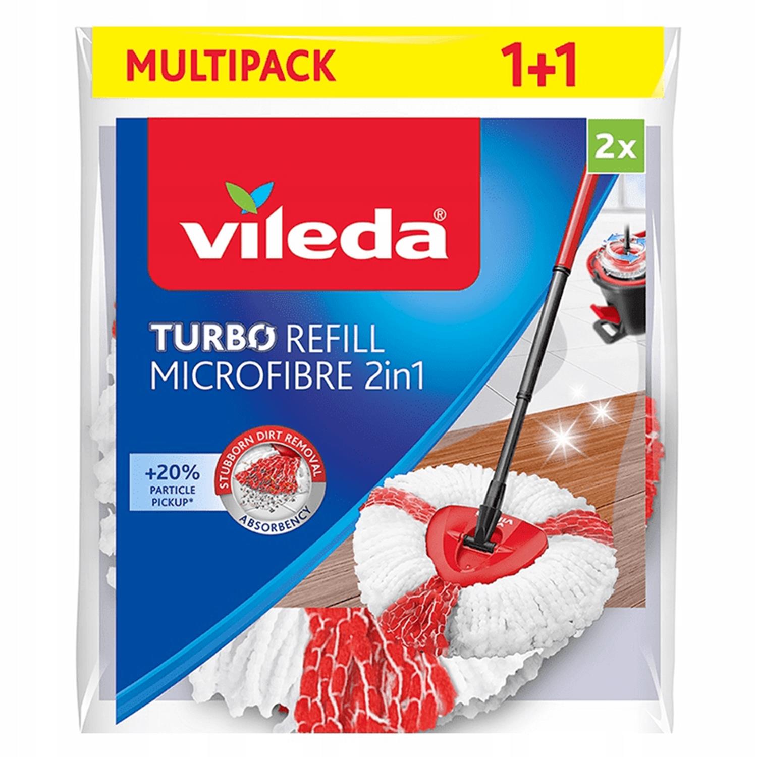 

Vileda Turbo 2 Wkłady Do Mopa Obrotowego Turbo 2W1