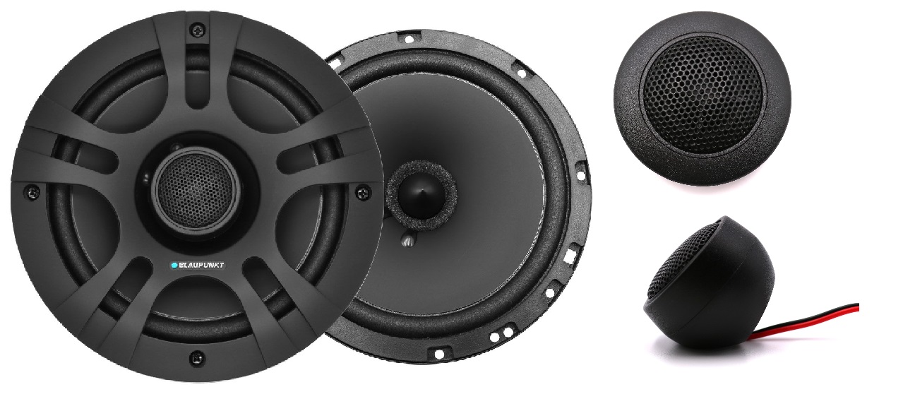 Blaupunkt Gtx 662 Es Reproduktory do auta 16,5 cm 165 mm Compo-System Black