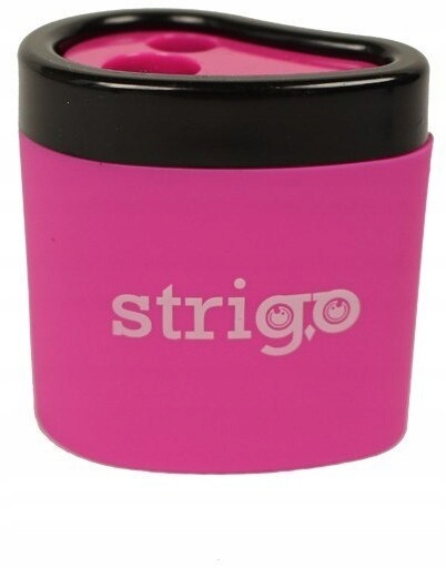Temperówka STRUGACZKA podwójna POJEMNIK Strigo MIX KOLORÓW x 12 SZT Marka Strigo