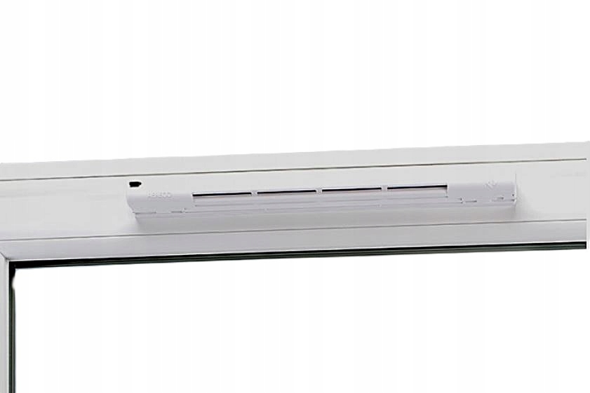 Nawiewnik okienny higrosterowany Aereco EMM.707, biały z czerpnią komplet