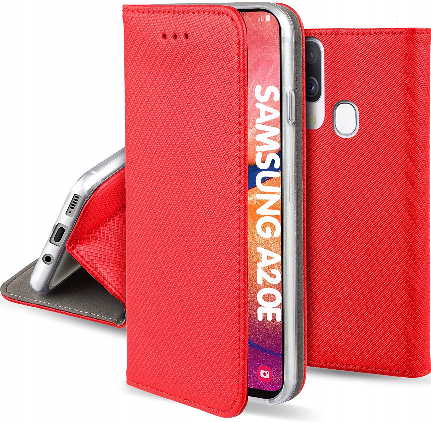 

Etui Smart Magnet do Samsung Galaxy A20e Szkło 9