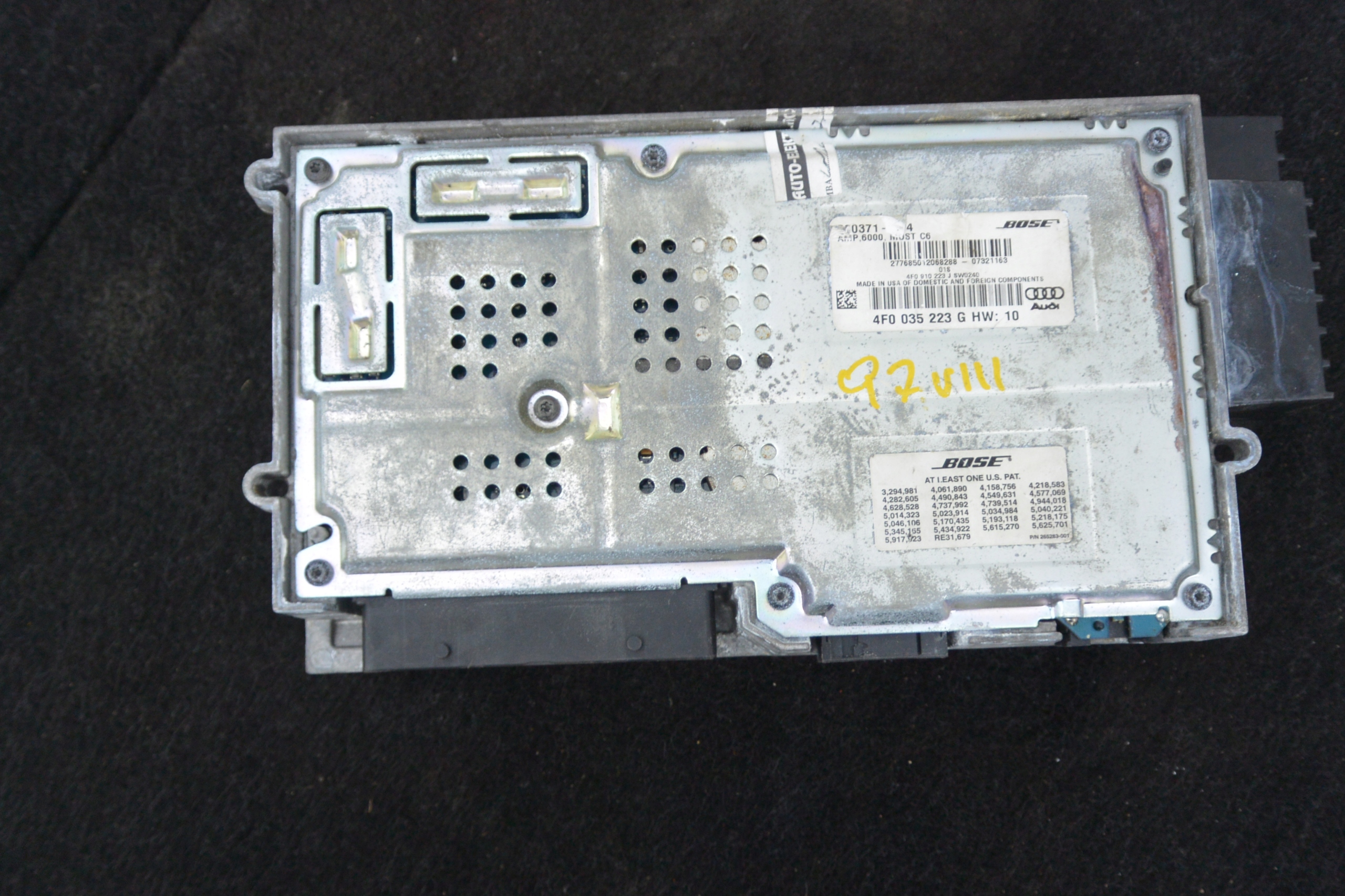 amplifier module DZWIEKU AUDI Q7 4L A6 A8 BOSE