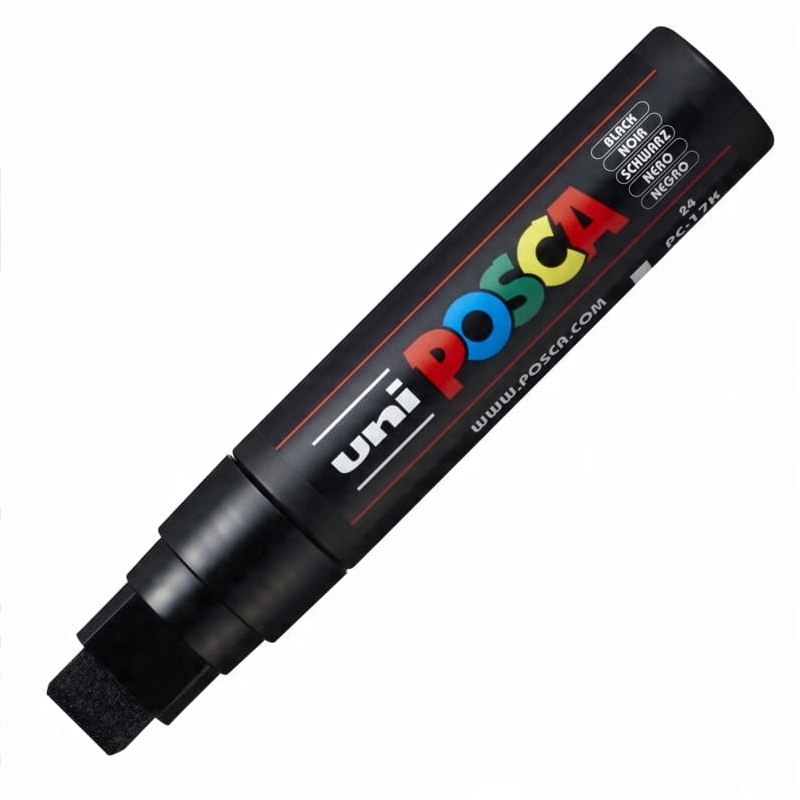 

Marker Uni z farbą Posca PC-17K Czarny 15mm