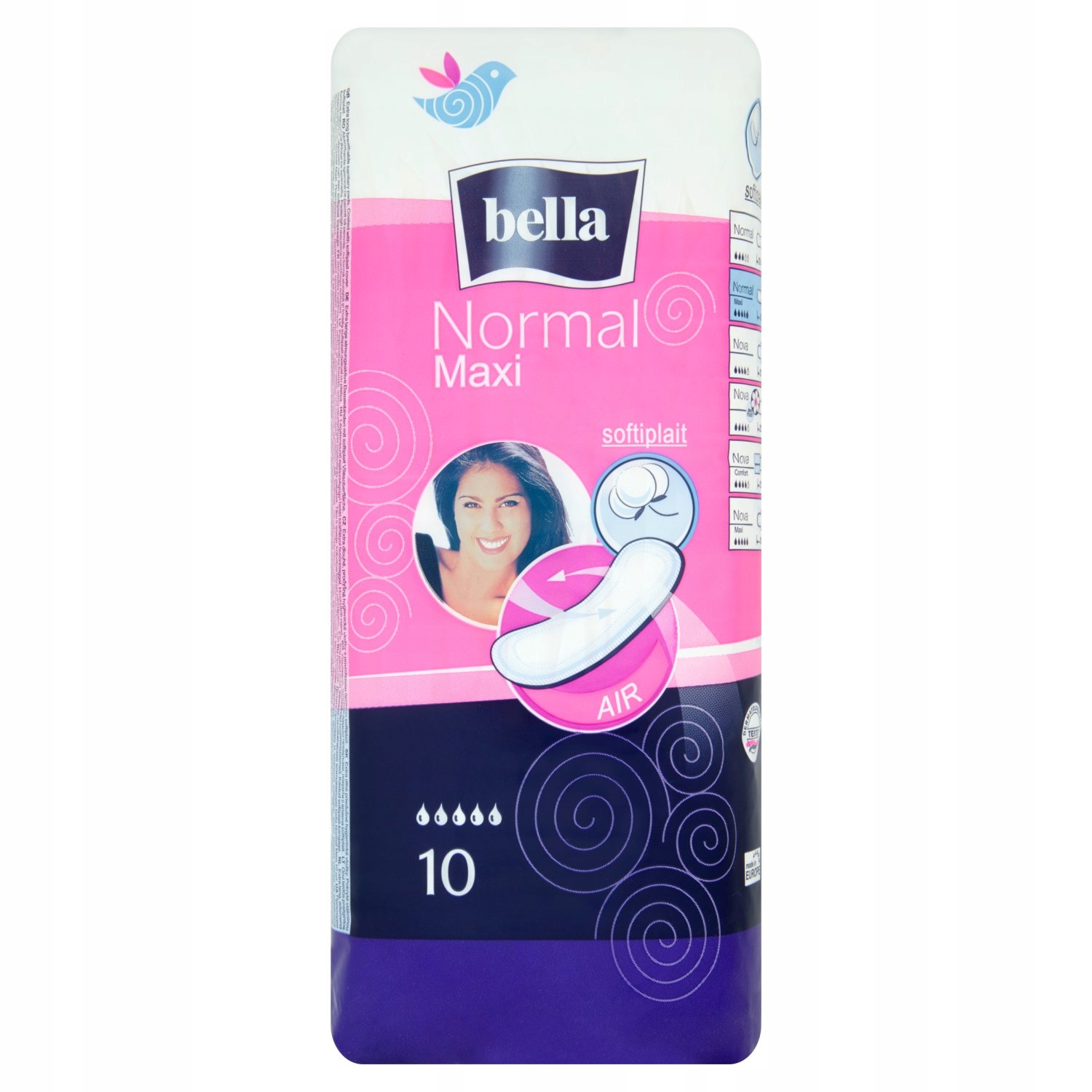 

Bella Normal Maxi Podpaski 10 szt.