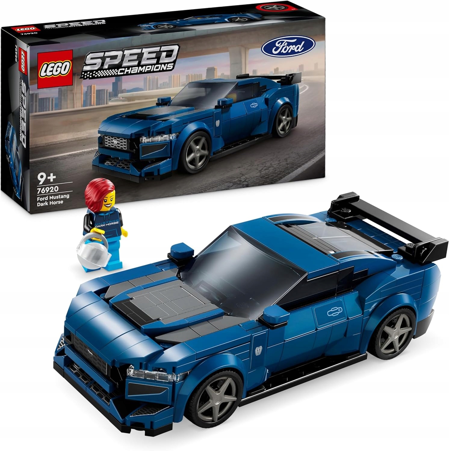 Lego 76920 Speed Champions Ford Mustang Dark Horse Sportovní