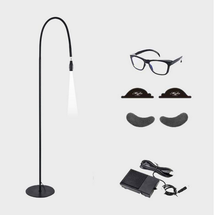 Led lampa pro vytvrzování lepidla Mlashes černá