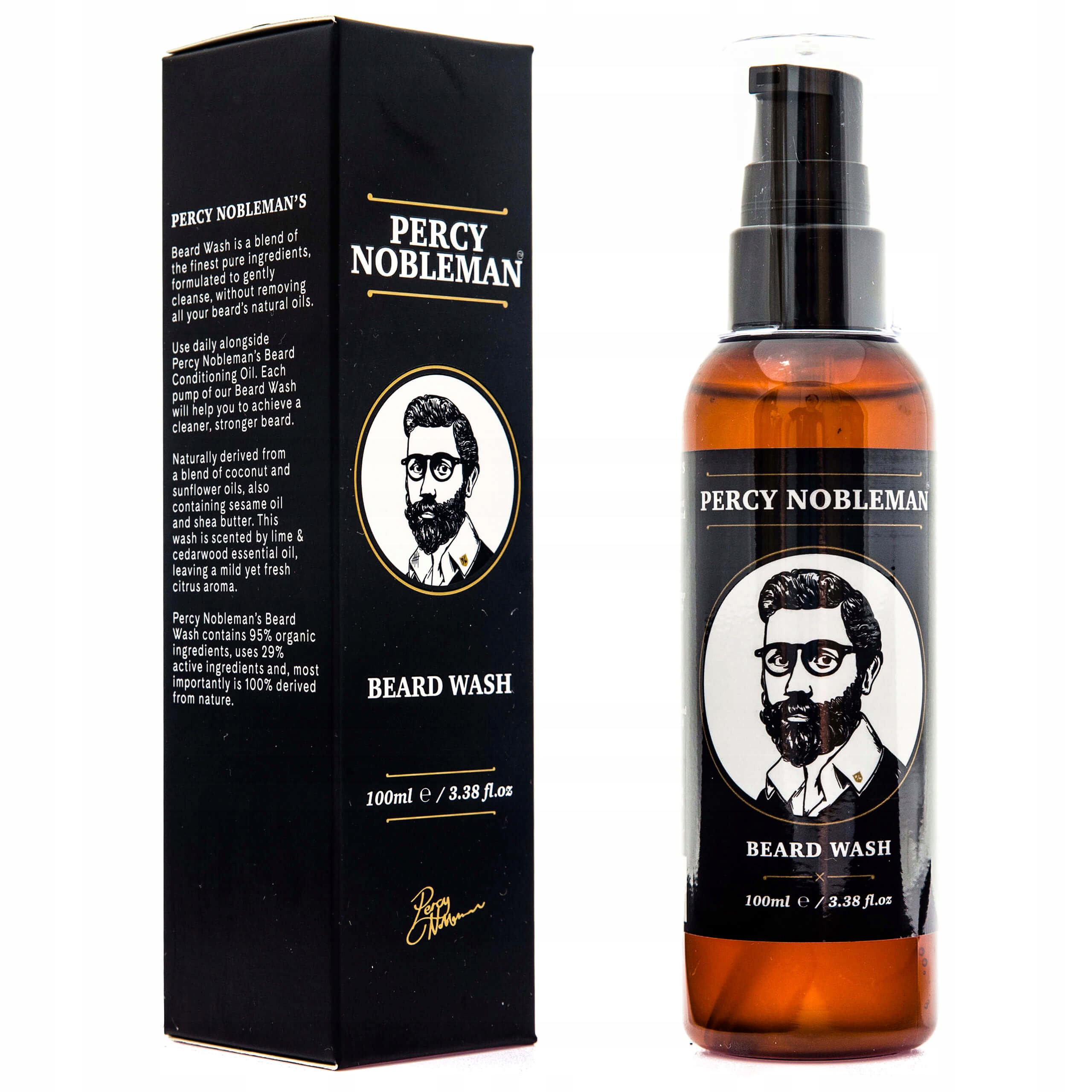 PERCY NOBLEMAN BEARD WASH Szampon do brody 100ml
