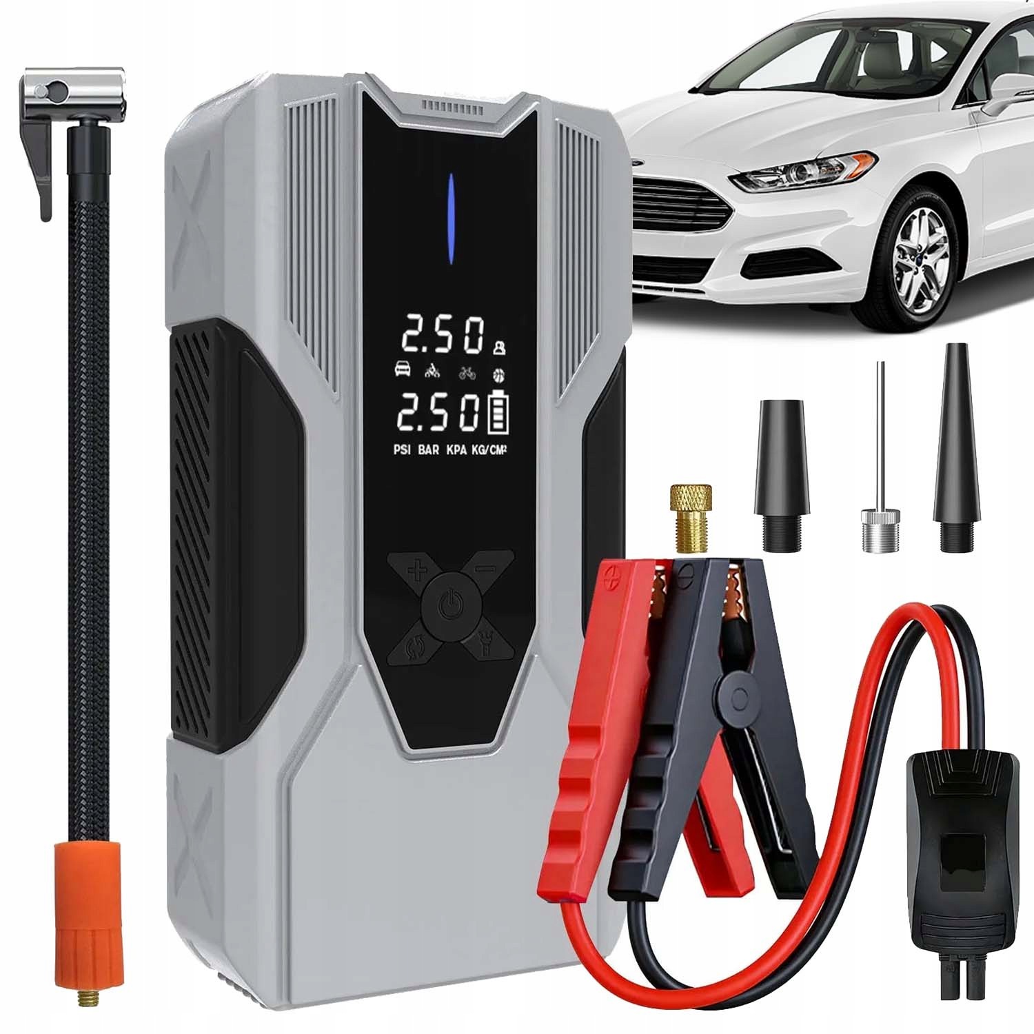 Štartovacie Zariadenie Štartér Booster Do Auta Powerbank Do Auta 8000MAH