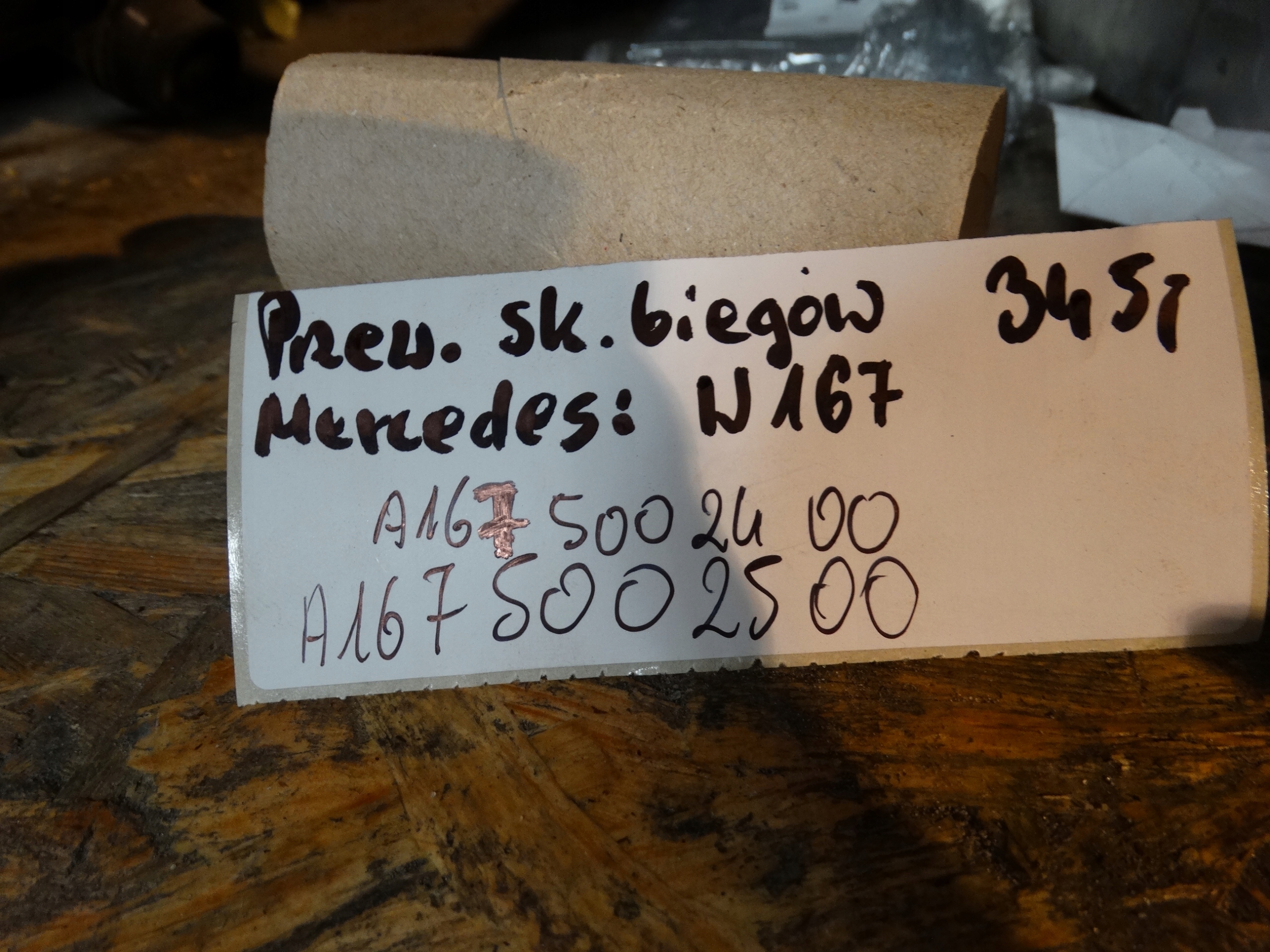 IDEALNE Tubi cambio ingranaggi MERCEDES W167 1